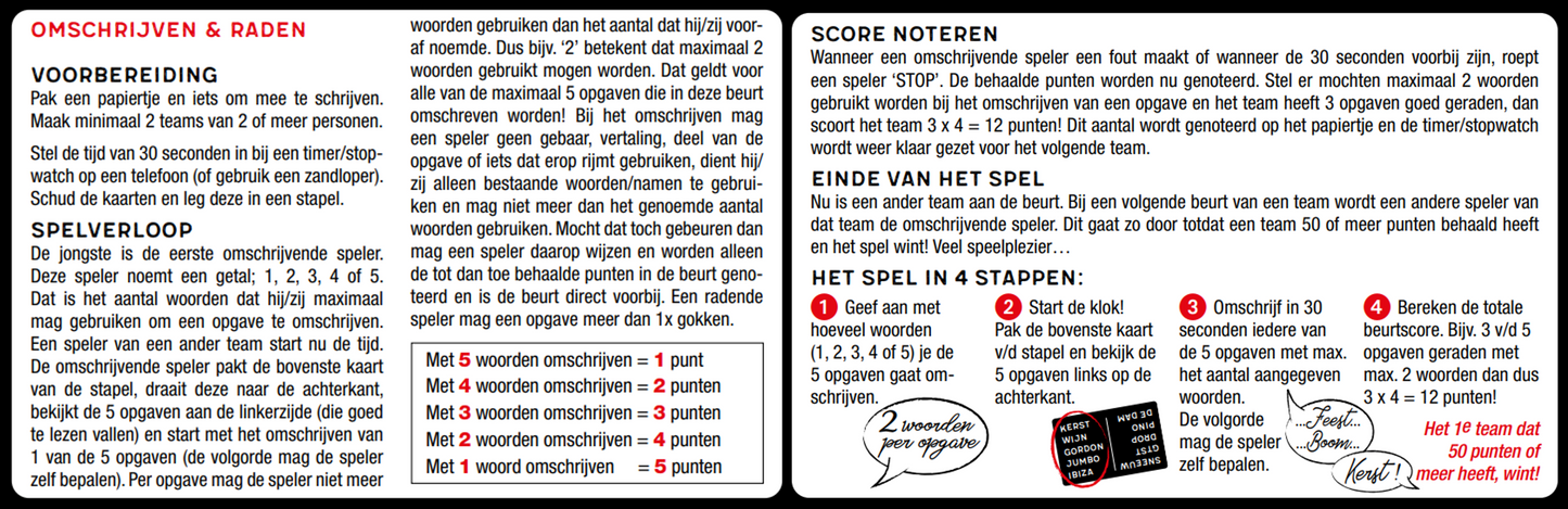 Omschrijven & Raden - Amsterdam editie