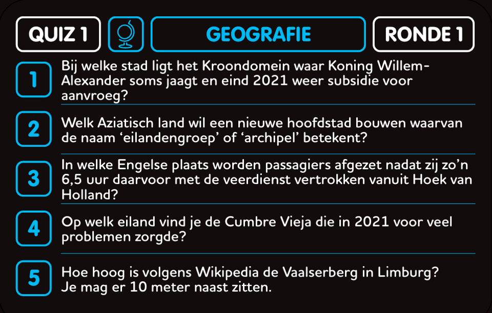 COMBI-DEAL: Pubquiz #1 + #2