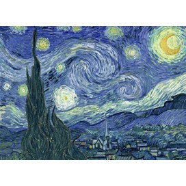 Puzzel Sterrennacht (Van Gogh)