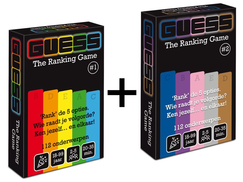 COMBI-DEAL: GUESS The Ranking Game #1 + #2